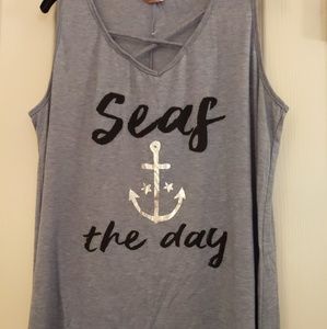 CUTE Novelty plus size tank top - 3X